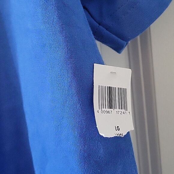 Walt Disney World PARKS Blue And Yellow Castle Adult Shirt Large NWT - Picture 3 of 6